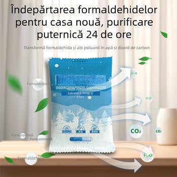 Sacul de desicant pentru uz casnic – Uscare și control al umidității pentru garderobă și lenjerie, 500 g, ambalat în cutie, așezare pe Orizontală, Parfum: Natural