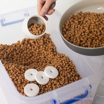 Bloc de deshidratare din diatomită pentru bucătărie și casă, 40 g, 200 buc./cutie, ambalaj în cutie, așezare plată, aromă: Altul