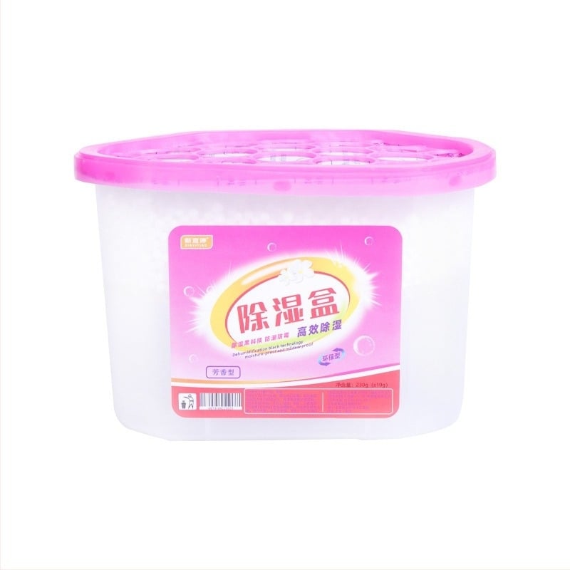 Cutie de umidificare pentru casă, pentru garderobă și cameră, desicant cu carbon activ, parfum de lămâie, set 72 buc, 260 g