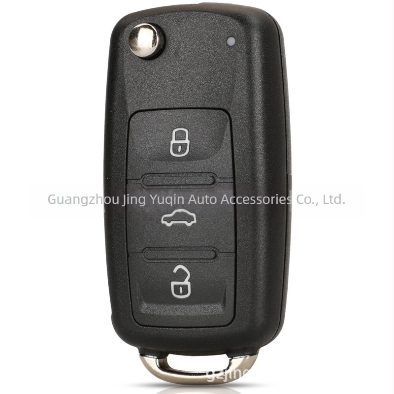 Carcasă de înlocuire a cheii pentru Volkswagen/Skoda/Seat – carcasă din ABS, lamă metalică a cheii, 45 g, fără telecomandă