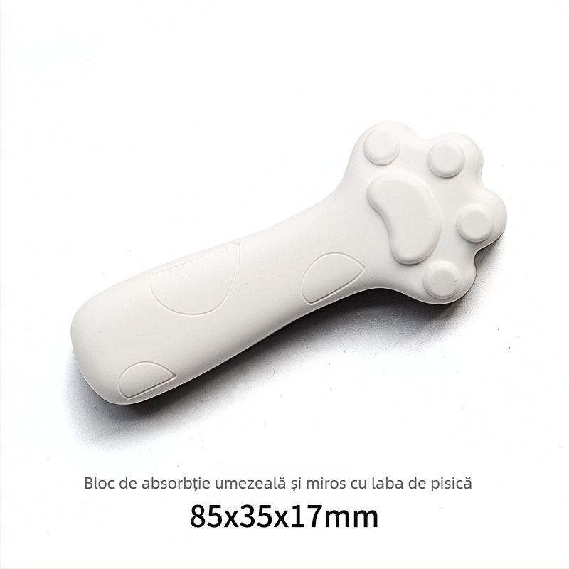 Senhuo Solo bandă uscată din diatomită pentru bucătărie, absorbantă de mirosuri și umiditate, 40 g, 100 bucăți pe cutie