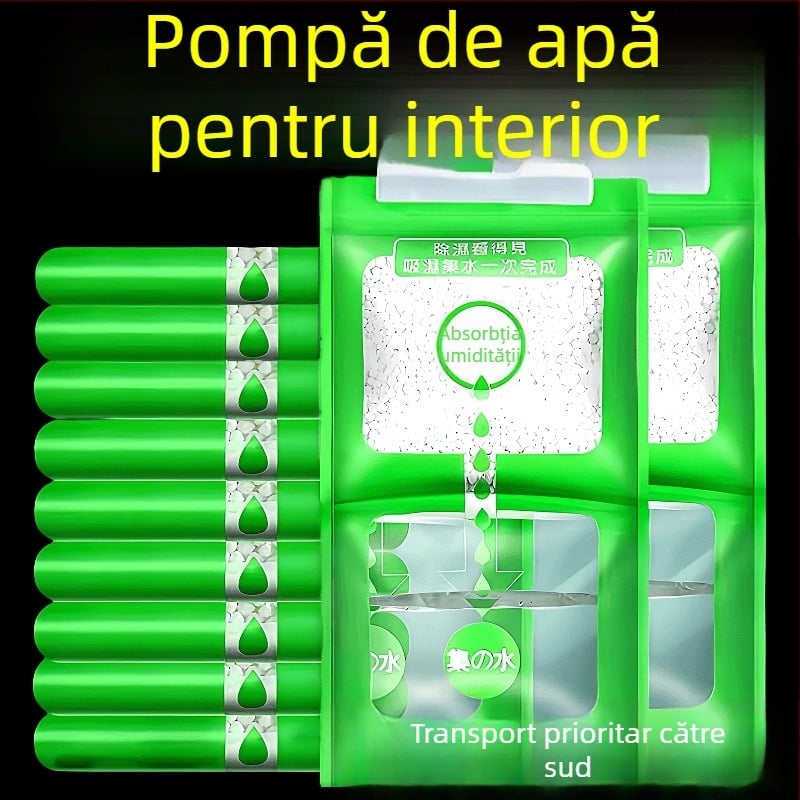 Pungă/desicant de umiditate pentru haine și dulap, de agățat, anti-umezeală și mucegire, pentru dormitor, model 27R