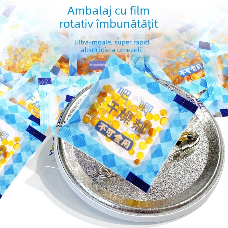 Changquan desicant din silica gel, fără miros, 100 de pachete în pungi, absorbție a umezelii
