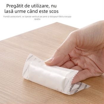 FaSoLa Desicant pentru garderobă — montmorillonit natural și cărbune activ, uscare și controlul umidității, 50 g pachet