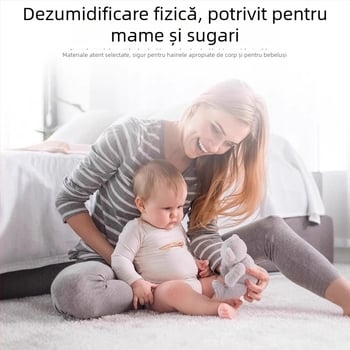 Desicant pentru garderob, tip sertar, cu parfum de piersică, absorbant de umiditate, 230 g