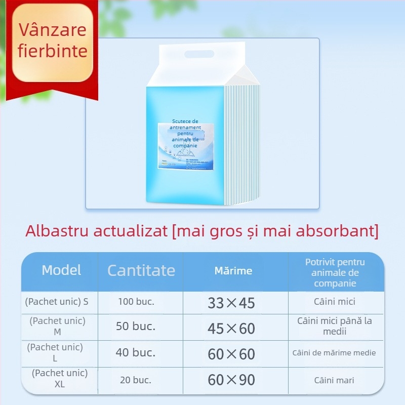 Tampoane de urină pentru animale de companie, pentru câini și pisici, 100 buc., țesătură nețesută, absorbante și neutralizante mirosuri