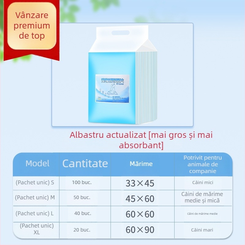 Tampoane de urină pentru animale de companie, pentru câini și pisici, 100 buc., țesătură nețesută, absorbante și neutralizante mirosuri