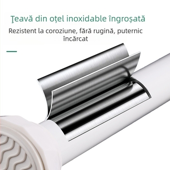 Bare de uscat haine din oțel inoxidabil, teleskopică, fără găuri, pentru balcon, design modern minimalist, ODM/Shuntiancai, 2024