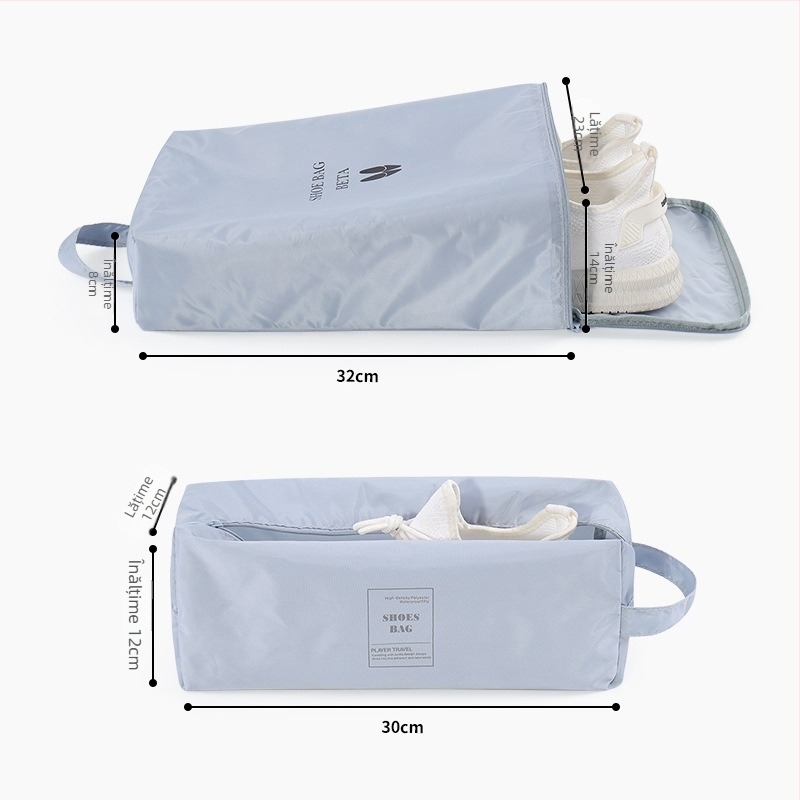 Geantă de depozitare pantofi (formă cubică, material twill, multifuncțională, pentru pantofi și cizme)
