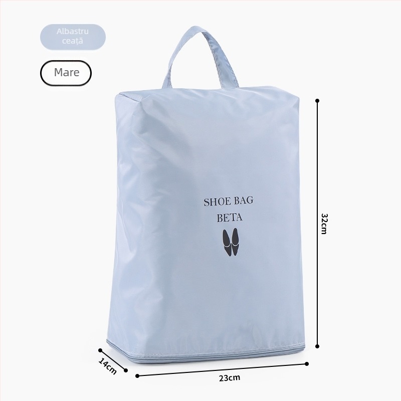 Geantă de depozitare pantofi (formă cubică, material twill, multifuncțională, pentru pantofi și cizme)