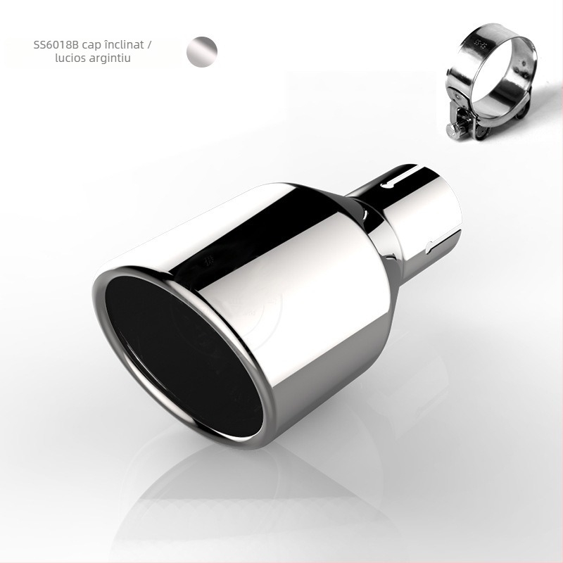 Țevă de eșapament din oțel inoxidabil XC-WH24, model XC-WH24, oțel inoxidabil 304, Xingchang, compatibil universal