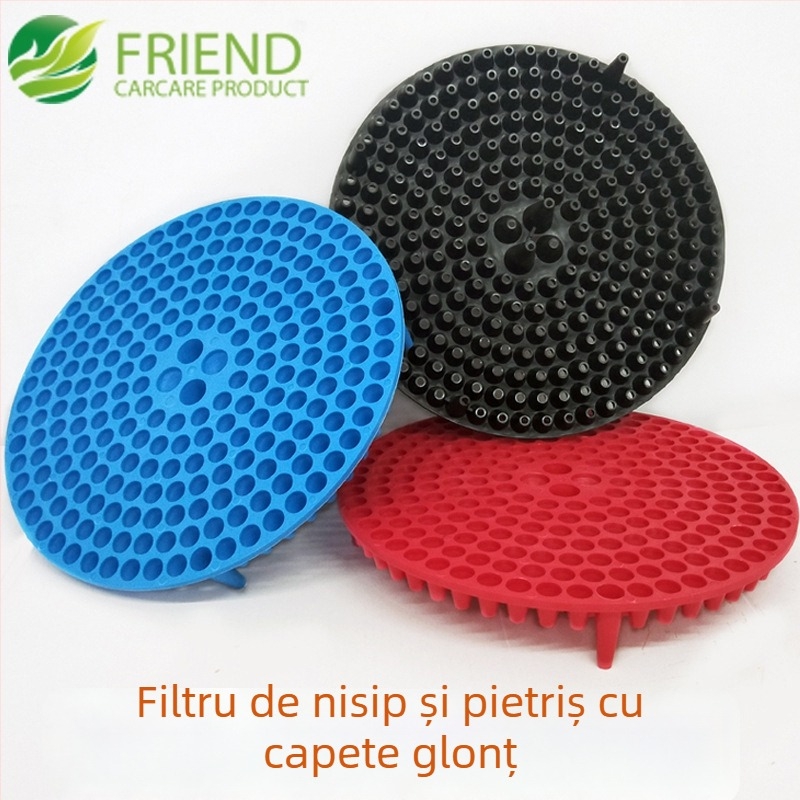 Filtru de nisip pentru spălarea mașinii, formă de glonț, material PP, marcă Fred, personalizare disponibilă
