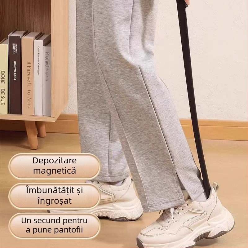 Dorn magnetic pentru încălțăminte cu mâner lung — accesoriu premium pentru uz casnic, destinat femeilor însărcinate și persoanelor în vârstă