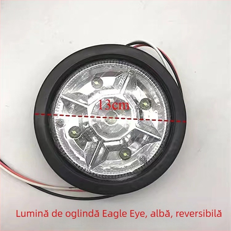 Lumină de semnalizare LED pentru camioane CIMC, 24V, carcasă ABS, sursă LED