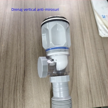 Drenaj anti miros pentru chiuvetă, conductă S-bend, ABS, XS-11, design modern