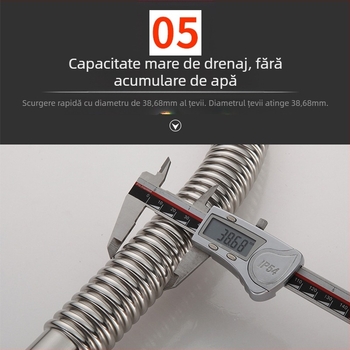 Dafeng Țeavă de canalizare din oțel inoxidabil, formă S, flip plate, procesare personalizată