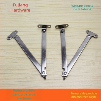 Tijă dublă de tracțiune pentru dulapuri și expoziții — fier, Secțiunea II, stil modern minimalist, ștanțare metalică, poate fi personalizată