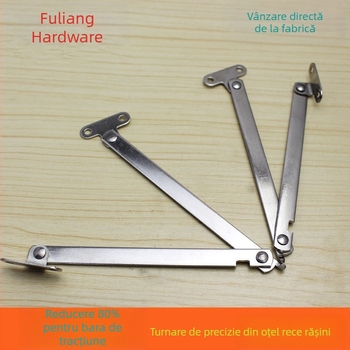 Tijă dublă de tracțiune pentru dulapuri și expoziții — fier, Secțiunea II, stil modern minimalist, ștanțare metalică, poate fi personalizată