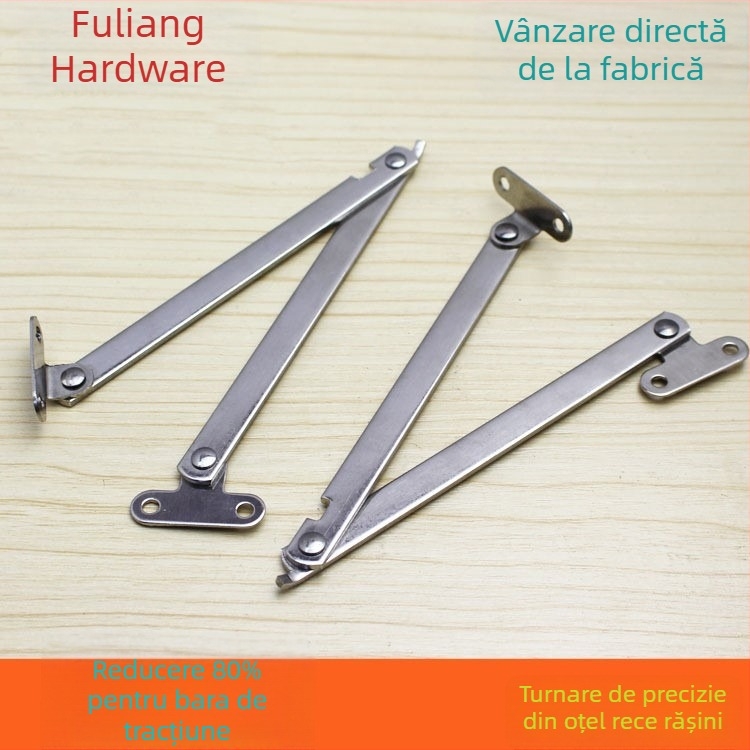 Tijă dublă de tracțiune pentru dulapuri și expoziții — fier, Secțiunea II, stil modern minimalist, ștanțare metalică, poate fi personalizată