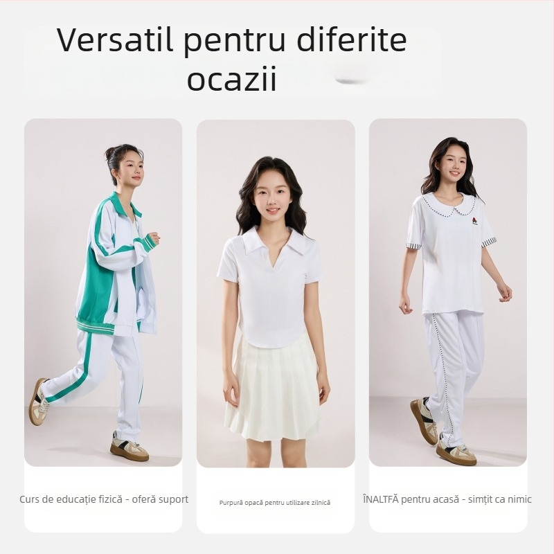 Sutien fără fir pentru adolescente, cupă completă, cupe modelate ultra-subțiri din burete, material viscose, bretele fixe, respirabil și confortabil