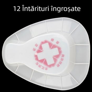 Vas de pat din plastic pentru spital – marca Yuhengjian, plastic, stil modern minimalist, 100 buc./cutie