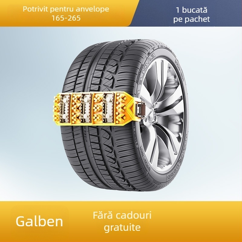 Lanțuri antiderapante pentru anvelope auto – Model 1756, universal pentru autoturisme, SUV, off-road, MPV, van, pickup; marcă Ming che zhi bao, marcă privată autorizată