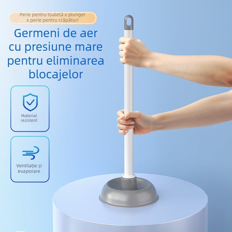 Set montat pe perete pentru curățarea toaletei: perie și dop (plastic • 1 kg • brand Chef jun • lansare primăvara 2021)