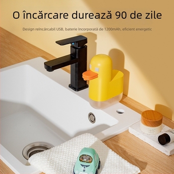 Distribuitor de săpun spumant cu inducție — corp ABS, certificat CE UE, turnare prin injecție, model MT-OE01, 280 g