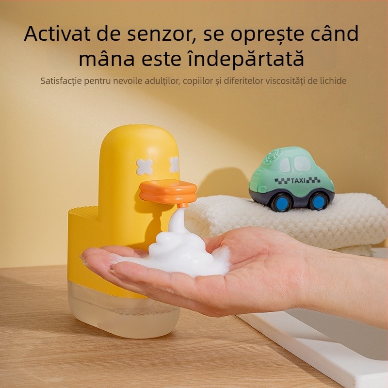 Distribuitor de săpun spumant cu inducție — corp ABS, certificat CE UE, turnare prin injecție, model MT-OE01, 280 g