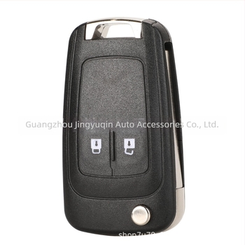 Carcasă pentru cheie pliabilă (model original) pentru Chevrolet/Opel/Buick Cruze Malibu – compatibilă cu 2/3/4/5 chei; carcasă din plastice de inginerie; lamă cheie din cupru; 42 g