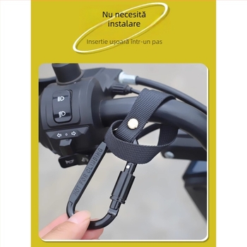 Cârlig frontal fără găuri — cârlig universal pentru motocicletă, cu un singur cârlig pentru cască și încărcătură