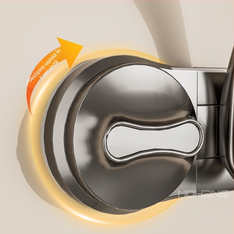 Cutie de șervețele montată pe perete cu ventuză pentru baie – oțel de carbon, impermeabilă, multifuncțională, compatibilă cu șervețele de hârtie detașabile