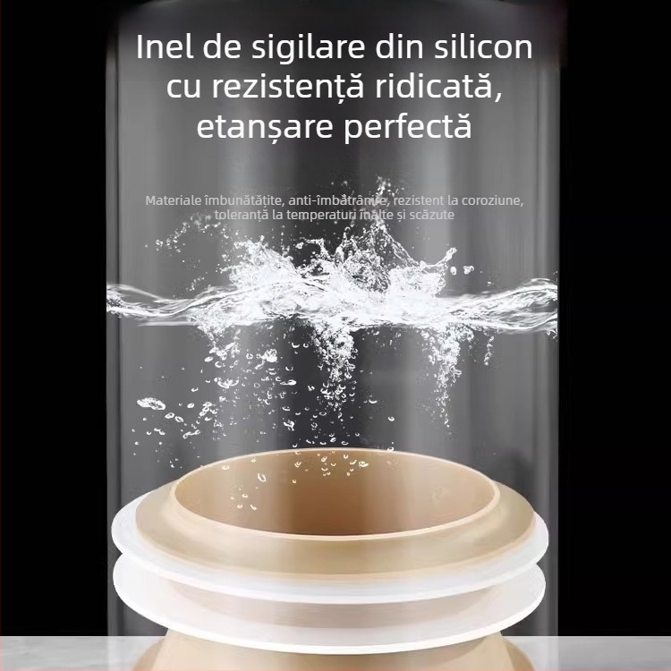 Dop etanșare pentru flanșa toaletei, ABS material, montare prin lipire directă, stil modern minimalist (Brand: Chao Chen; Material: ABS + dop etanșare; Mod de utilizare: aplicare directă; Stil: modern minimalist)
