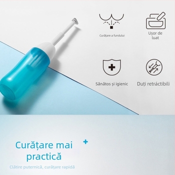 Dispozitiv portabil de curățare pentru zone intime feminine – material EVA, utilizare manuală, Think wash brand, OEM procesare, stil modern minimalist