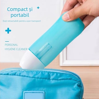 Dispozitiv portabil de curățare pentru zone intime feminine – material EVA, utilizare manuală, Think wash brand, OEM procesare, stil modern minimalist