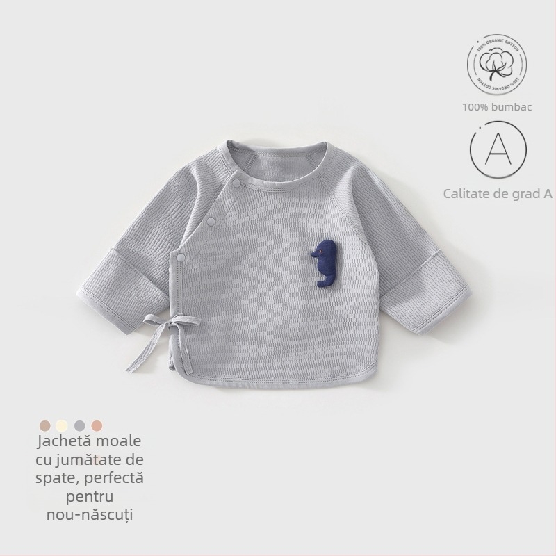 Set pentru nou-născuți, unisex, din bumbac 100%, cu pălărie, mănuși și șosete – țesătură moale
