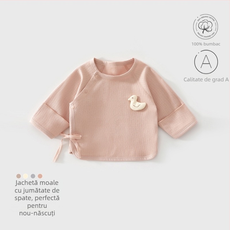 Set pentru nou-născuți, unisex, din bumbac 100%, cu pălărie, mănuși și șosete – țesătură moale