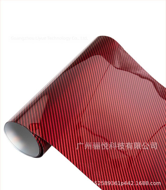 Folie protectoare din fibră de carbon pentru caroserie și spatele telefonului – fibră de carbon imitata, montaj cu adeziv, potrivită pentru partea din față, capotă, portbagaj, plafon, părți laterale