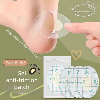Patch antifrictiune pantofi, model rotund, compatibil cu adidași, pantofi din piele, sandale și pantofi casual, purtare zilnică