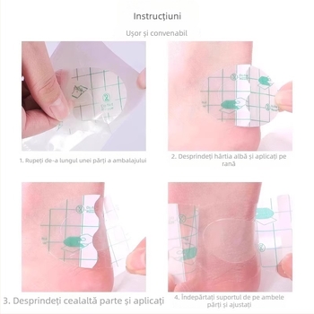 Patch antifrictiune pantofi, model rotund, compatibil cu adidași, pantofi din piele, sandale și pantofi casual, purtare zilnică