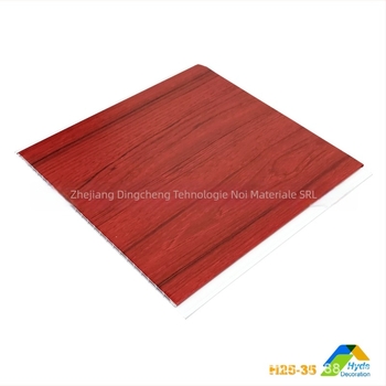 Piată de colț pentru plafon din PVC, suprafață Laminată, grosime 5–10 mm, îmbinare plată