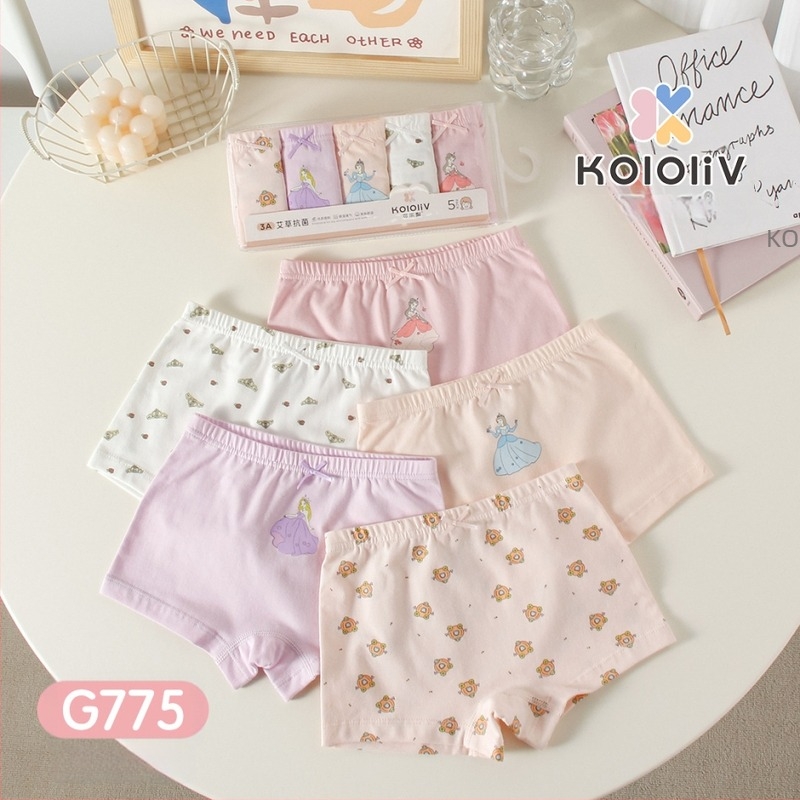 Chiloți pentru fete, antibacteriali din bumbac 100%, clasă A, imprimeu, pentru copii peste 8 ani.