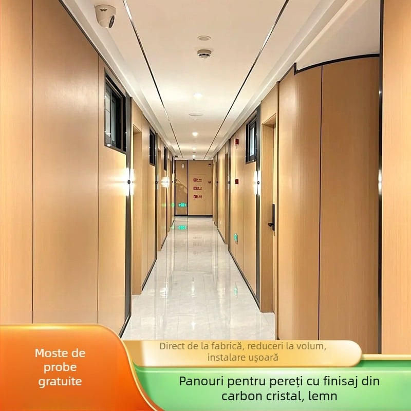 Panou de perete cu furnir din lemn, fibre de bambus și cărbune de bambus, panou integrat pentru interior, montaj auto, grosime 5-8 mm, stil modern minimalist