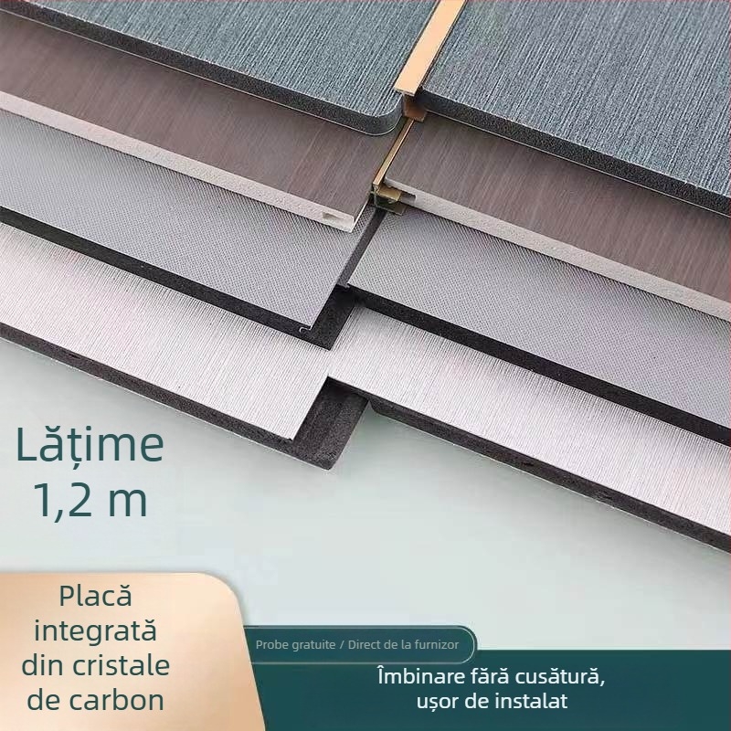 Panou decorativ pentru perete din fibră de bambus și cărbune de bambus, modelul 10, stil: minimalist modern, nou stil chinezesc, lux discret, origine: Linyi, marcă: Shunfuda