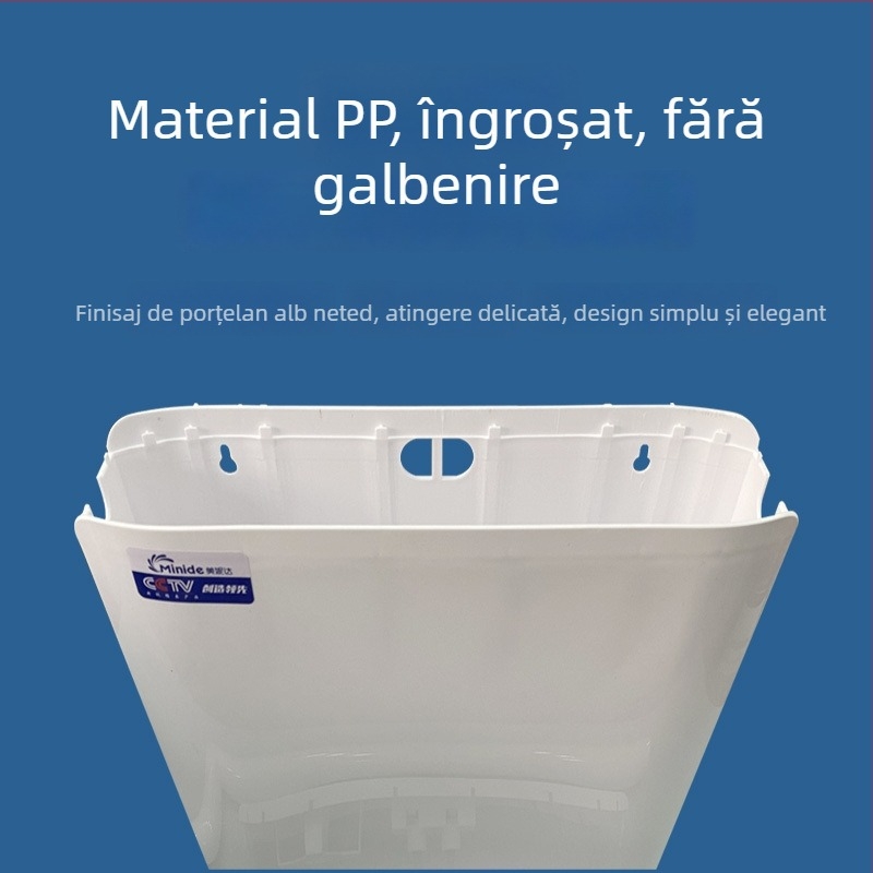Rezervor de apă PP pentru toaletă de tip squat – set, acționare prin apăsare manuală, 5–8 L, plastic