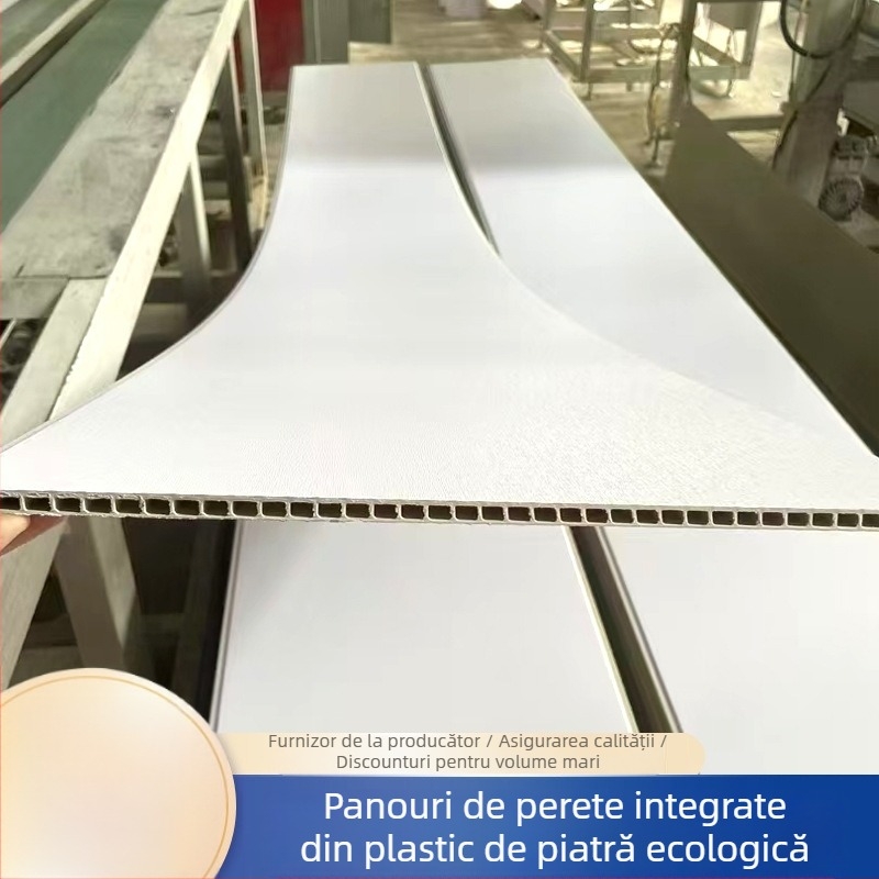 Panouri din piatră-plastic pentru pereți și tavane, montaj rapid, panouri decorative (Material: piatră-plastic; Stil: plat; Nou stil Chinez; Modern Minimalism; Lux ușor)