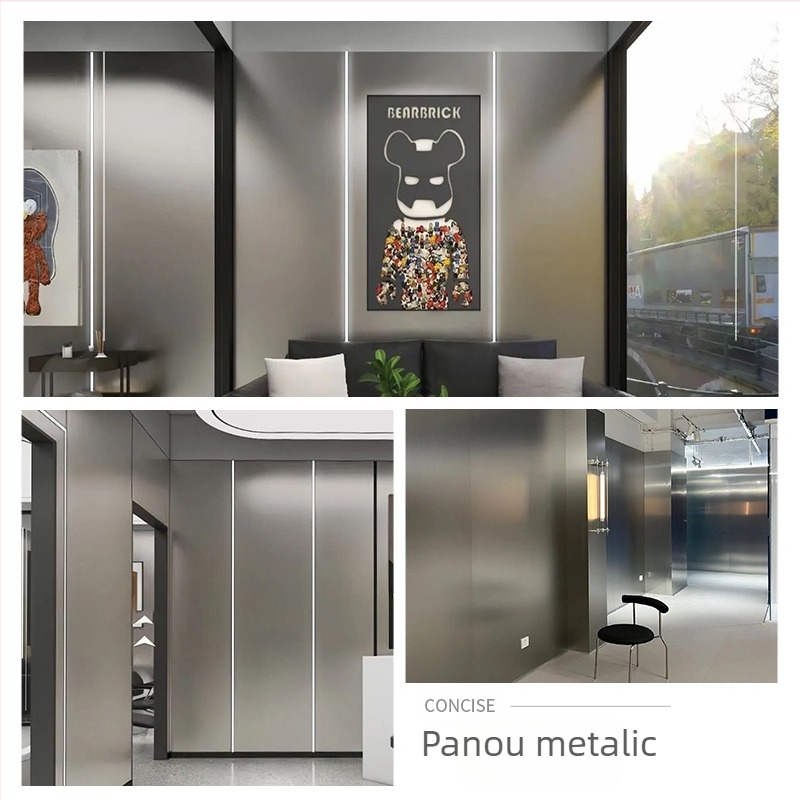 Panou de perete integrat din fibre de bambus | Finisaj plat, stil modern | Izolare fonică 12, Conductivitate termică 1