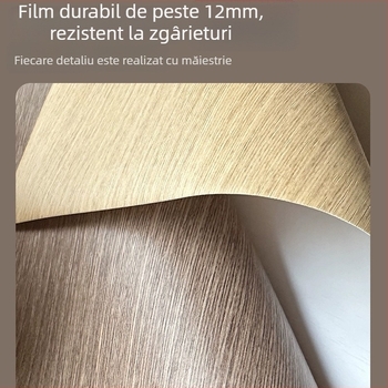 Panel decorativ de perete din fibre de bambus și cristal de carbon pentru decor interior - format plat, izolare fonică 0,5, conductivitate termică 0,1