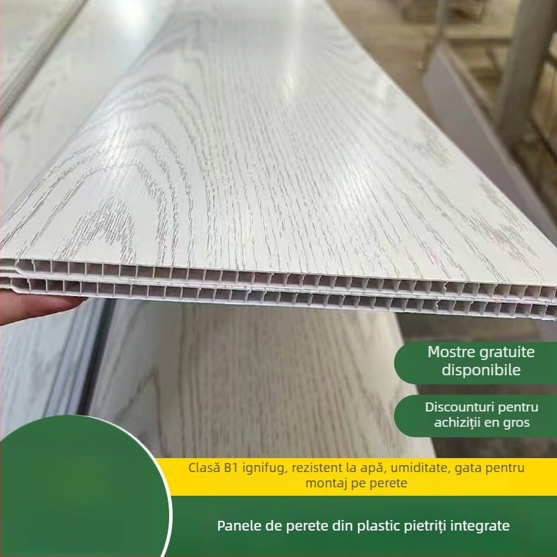 Panou de perete din piatră-plastic, marca Picanteria, stil plat, panou decorativ interior