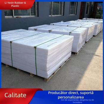 Placă PP din plastic, de calitate alimentară; pentru industrie alimentară, industrie chimică, creșterea animalelor, construcții, transport